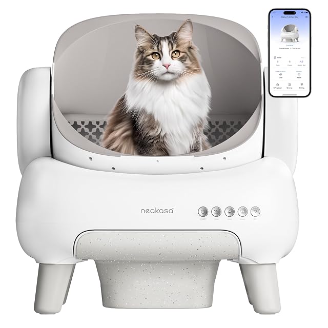 Neakasa M1 Lite selbstreinigende Katzentoilette in offener Bauform