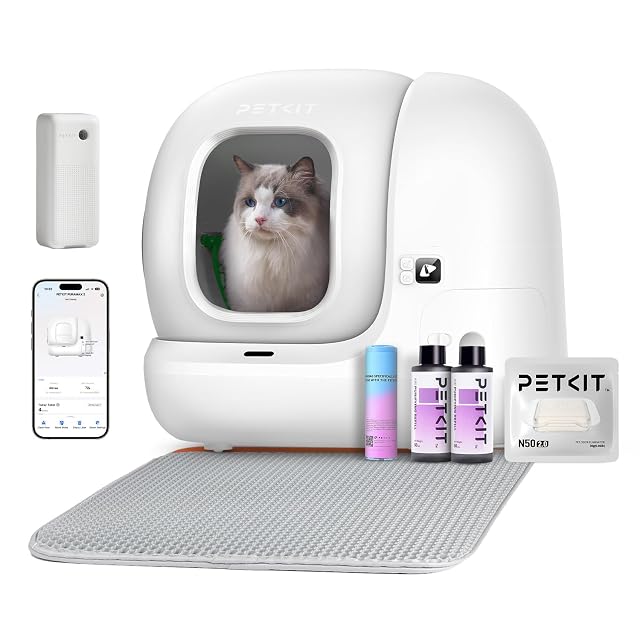 PETKIT Pura Max 2 selbstreinigende Katzentoilette mit App-Steuerung